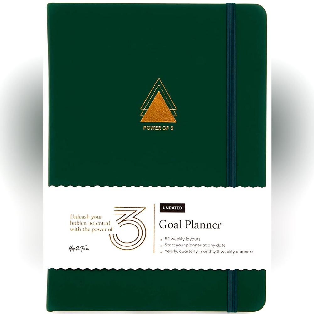 Yop & Tom Undated Goal Planner